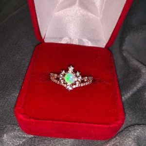 Moonstone ring from fragrant Jewels. Size 10